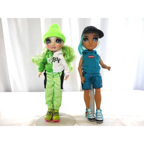 Rainbow High River Kendall Boy Fashion Doll Series 2 and Jade Hunter - Picture 1 of 7